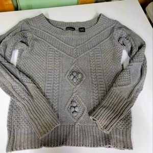 3/$10 Women's gray sweater.